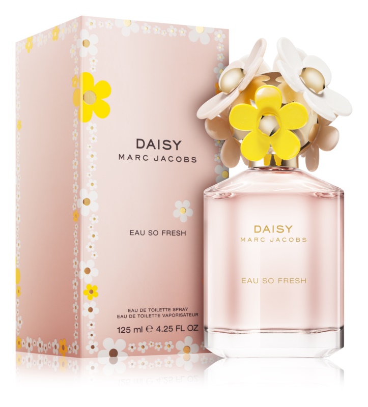 马克·雅可布 粉色清甜小雏菊女士淡香水 marc jacobs daisy eau so